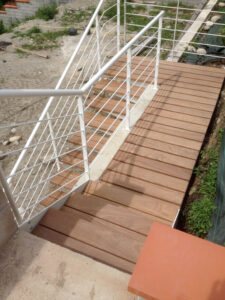 Escalier suspendu à Pamiers