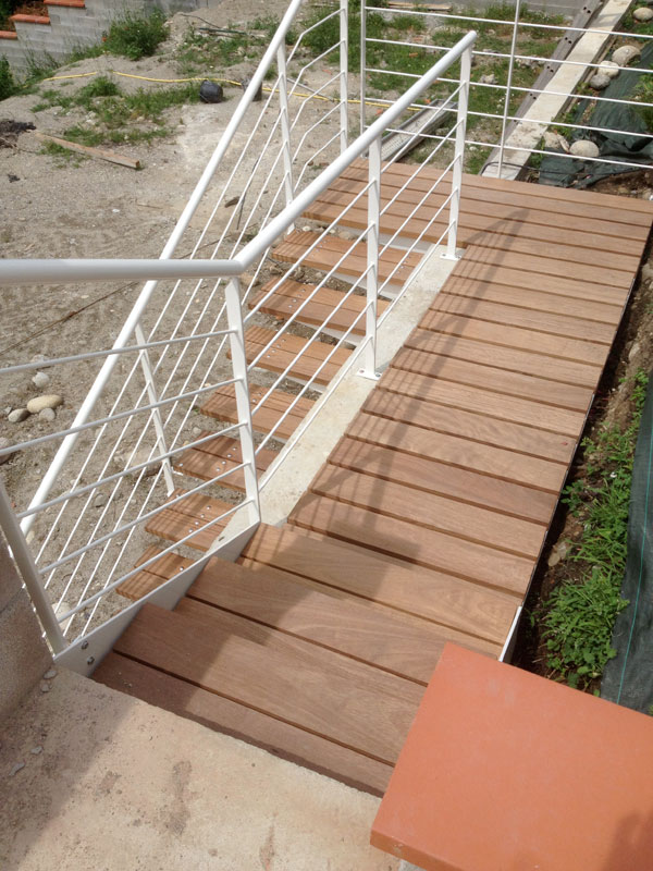Escalier suspendu à Pamiers