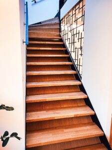 Nos escalier droit sur-mesure à Muret